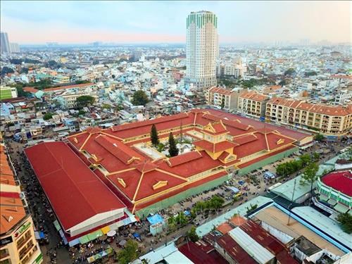 Di tích kiến trúc nghệ thuật Chợ Bình Tây 